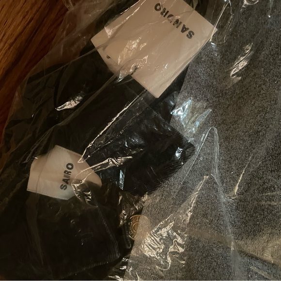 Sandro chrystal emblishes denim jacket - Picture 10 of 11